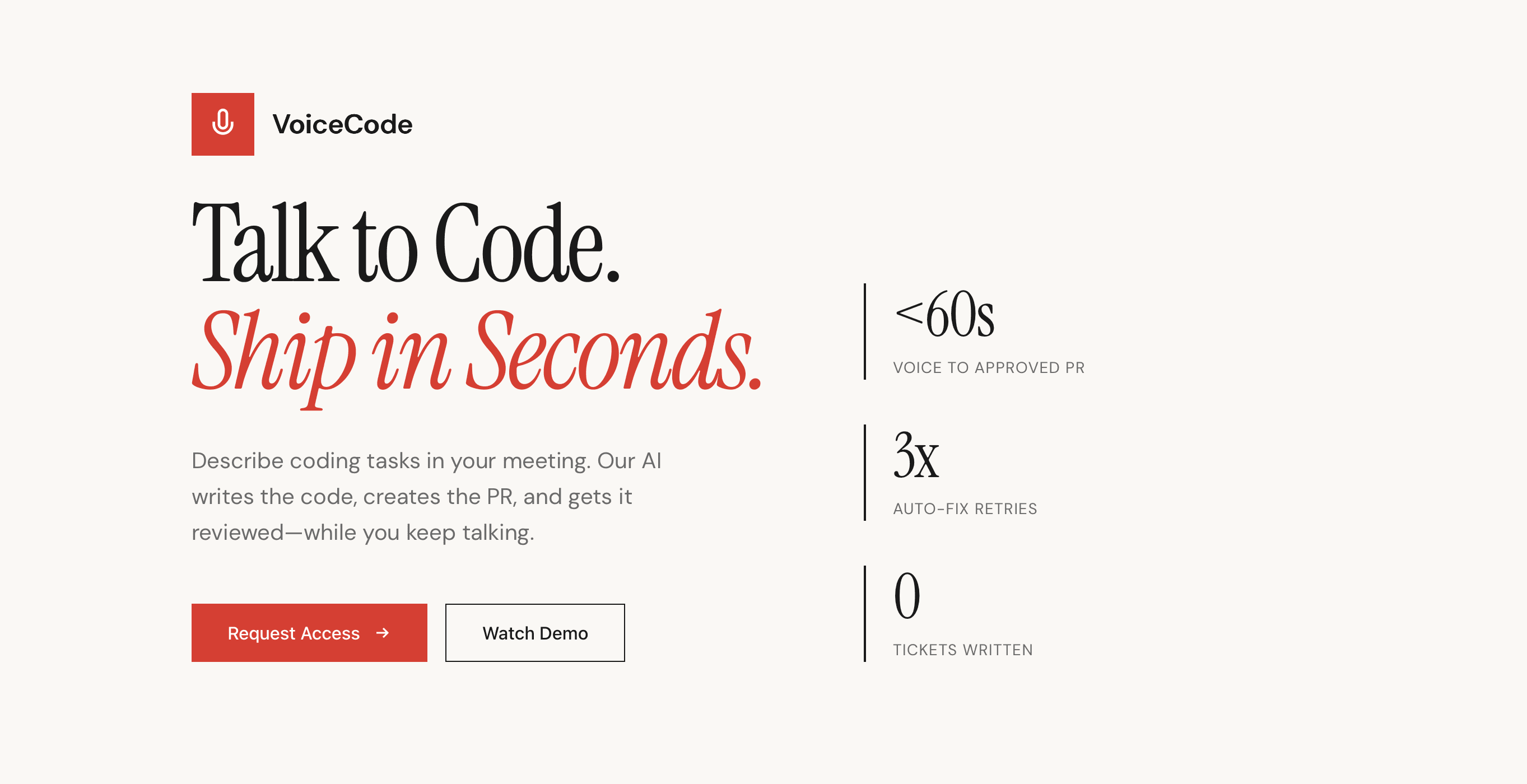VoiceCode screenshot