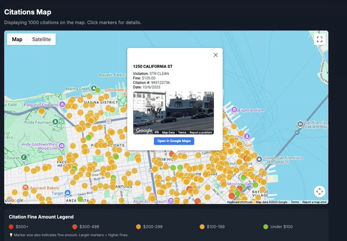 SF Most Wanted Parkers screenshot